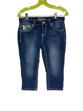 Love Indigo Premium Denim women's jean capris size 4P